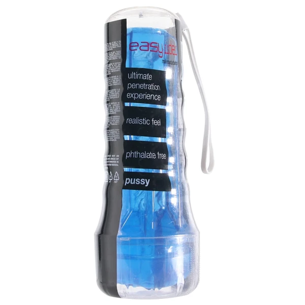 Easy Rider Clear Blue Pussy Masturbator
