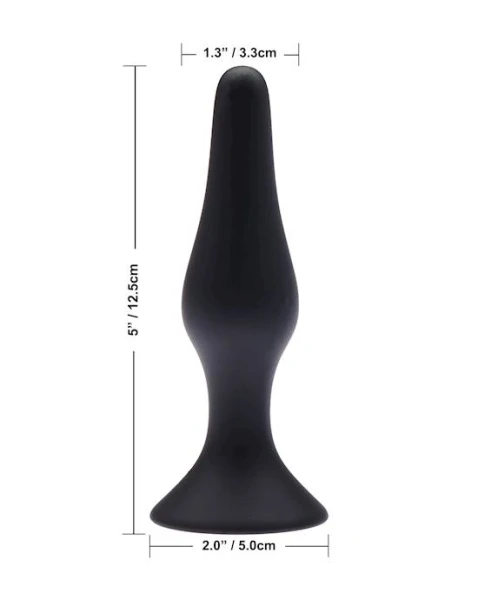Share Satisfaction 3 Piece Plug Kit - Black - 5 Inch