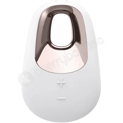 Satisfyer White Temptation Lay on Vibrating Stimulator