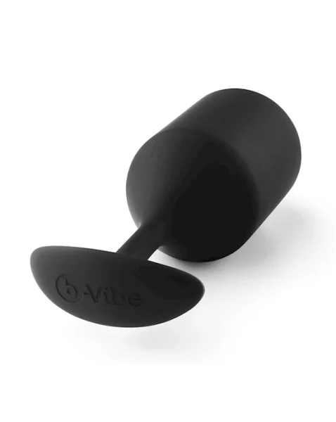 B-vibe Snug Plug 5 - Black - 5.9 Inch