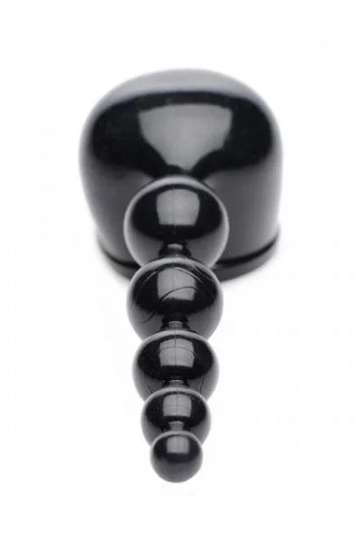 Thunder Beads Anal Wand Attachment Black