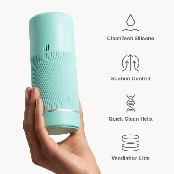 Arcwave POW Silicone Dual Entry Penis Stroker - Mint