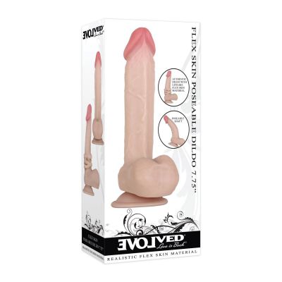 Evolved Flexskin Poseable Dildo 7 75
