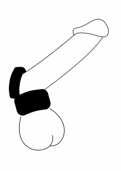 Silaskin Cock & Ball - Green - Silicone Cock Ring