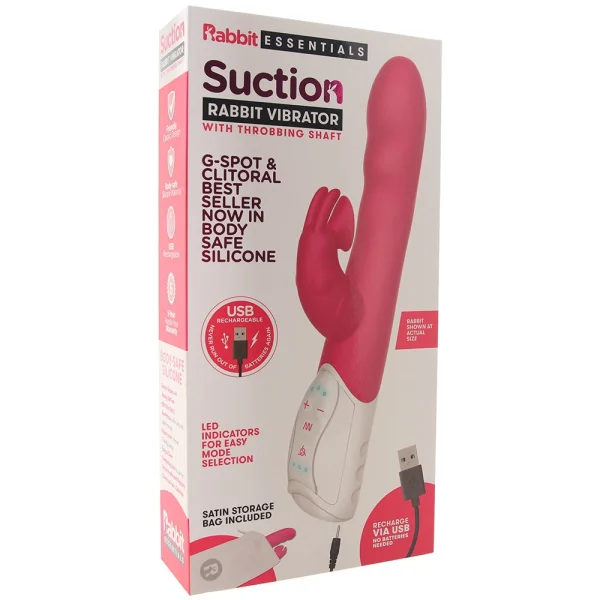 Silicone Suction Rabbit Vibe