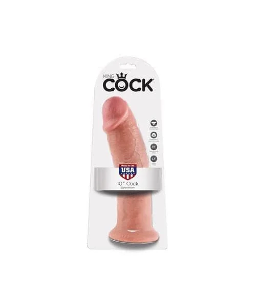 King Cock 10-Inch Cock - Flesh