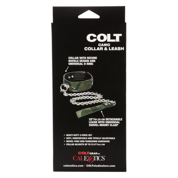 Camo Collar and Leash