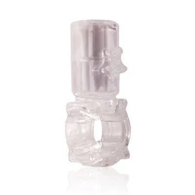 Big Omg Vibrating Ring Clear 6 Count Box