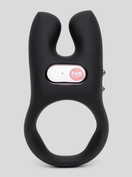 Fun Factory NOS Black Couple's Silicone Cock Ring