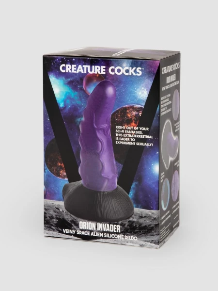 Fantasy Alien Veiny Silicone Dildo 6.5 Inch