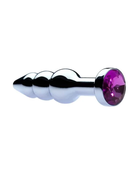 Kinki Jewelled Double Bulb Butt Plug - 4.1 Inch