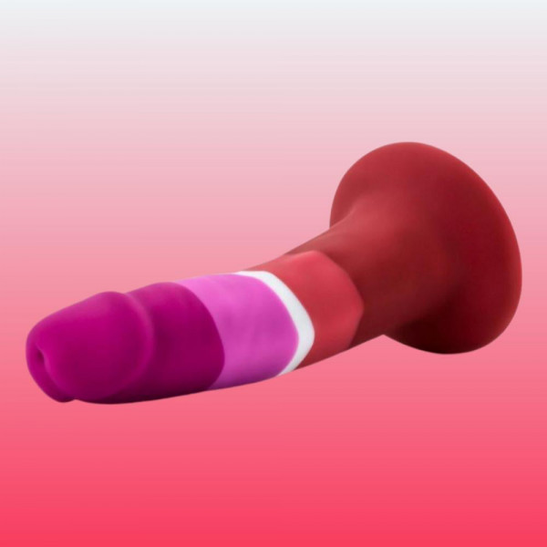 Avant Pride P3 Beauty Petite Harness Ready Suction Cup Silicone Dildo