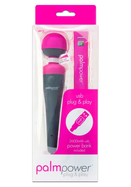 PalmPower Plug and Play Wand Massager