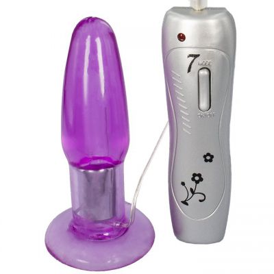 Bondara 7 Function Purple Vibro Pulsar Butt Plug 3 5 Inch
