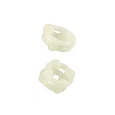 Island Double Stacker Rings Glow