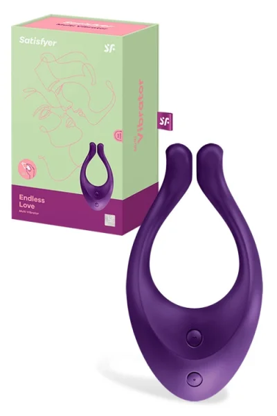 Satisfyer 5.1" Endless Love Silicone Multi-Vibrator