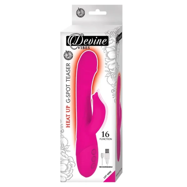 Devine Vibes - Warming Dual-Action G-Spot & Clitoral Stimulator