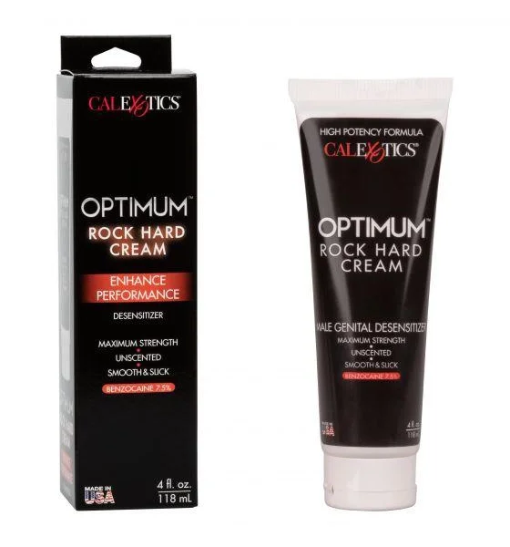 Optimum Rock Hard Desensitizing Cream - Maximum Strength!