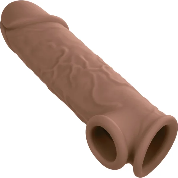 Performance Maxx Life-Like 7" Penis Extension By CalExotics - Chocolate