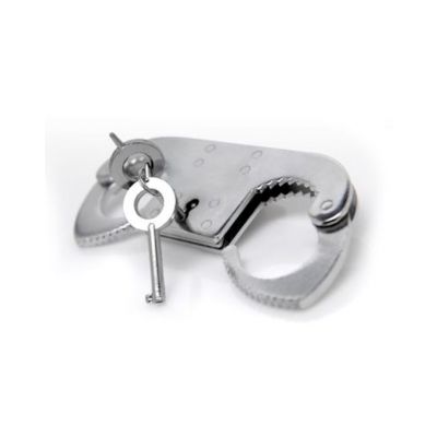 Fetish Fantasy Thumb Cuffs Silver