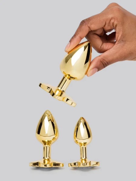 Lovehoney Star Power Jeweled Metal Butt Plug Set (3 Piece)