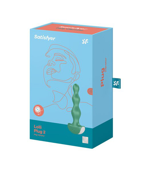 Satisfyer 5.5" Lolli Plug 1 Vibrating Butt Plug