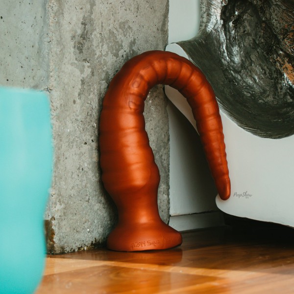 SquarePegToys® Slink™ Ripple SuperSoft Silicone Depth Probe - 2 Sizes