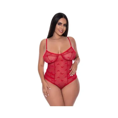 Magic Silk With Love Cheeky Teddy w Snap Crotch