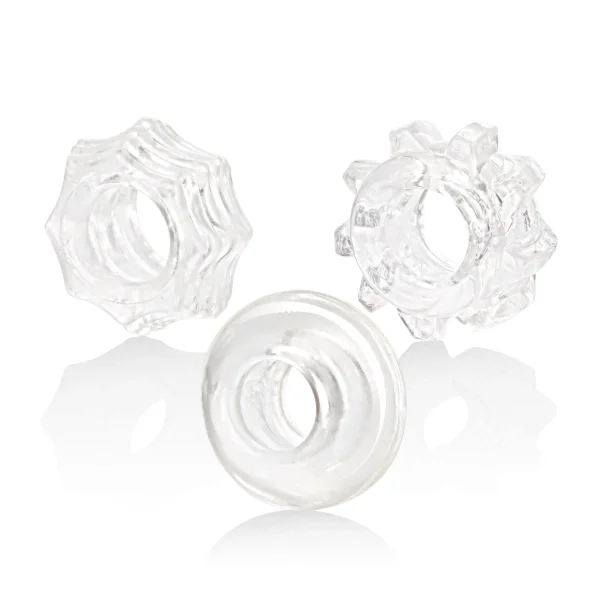 Reversible Ring Set - Clear
