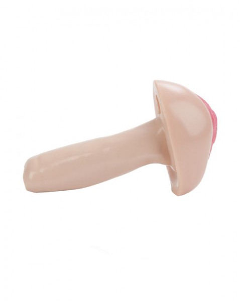 Sultry Vibrating Pussy Masturbator - Ivory