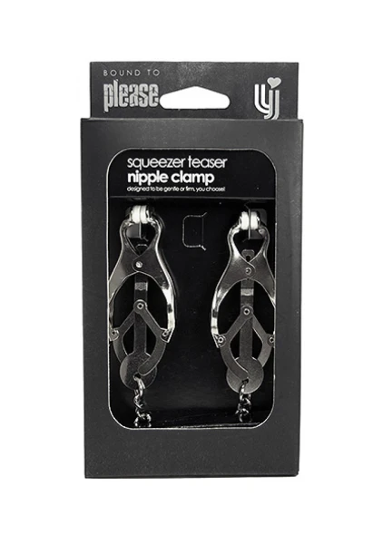 Sex & Mischief Chained Nipple Clamps by Sportsheets