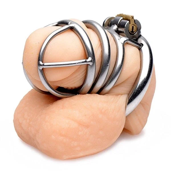 The Pen Deluxe Locking Chastity Cage