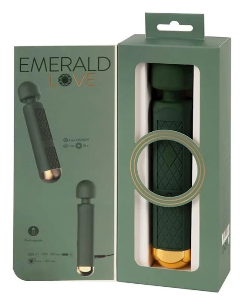 Emerald Love Luxurious Wand Massager