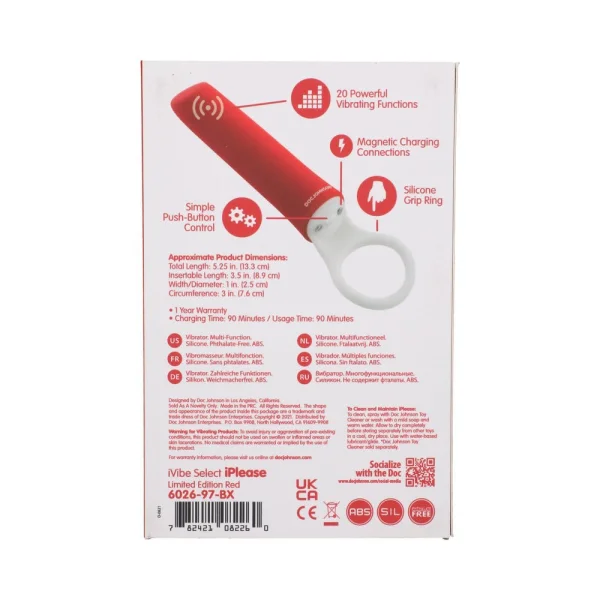 Ivibe Select Iplease Limited Edition Red