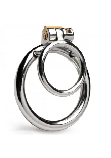 Master Series Stainless Steel Locked Cock & Ball Ring
