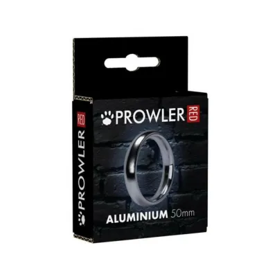 Prowler Red 50mm Ring Silver