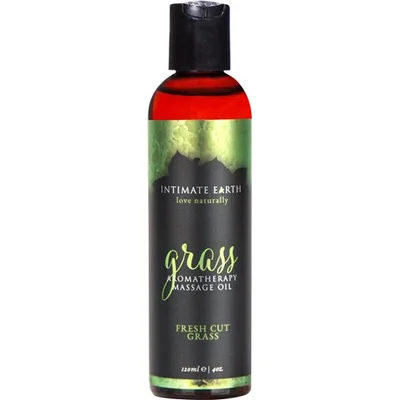 Intimate Earth Aromatherapy Massage Oil Grass 120ml