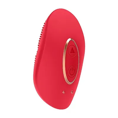 Mini Rechargeable Clitoral Stimulator Precious Red