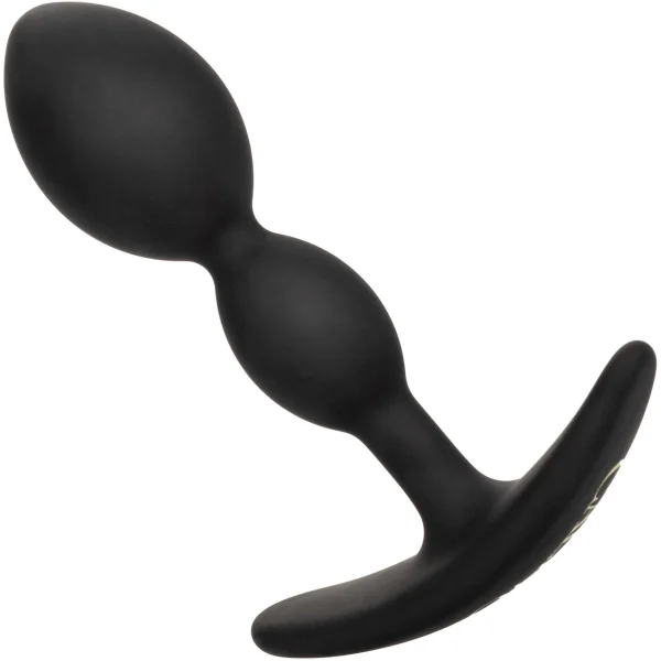 Boundless 2X Teardrop Plug Silicone Butt Plug By CalExotics - Black