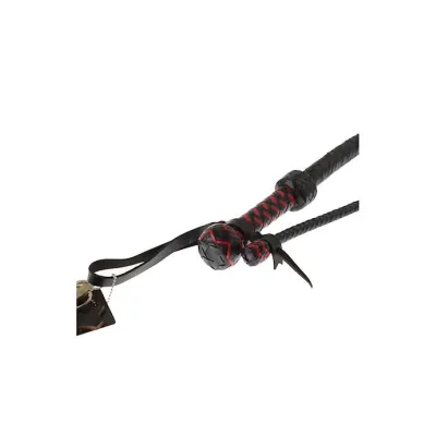 Bound X Leather Knot Tail Whip
