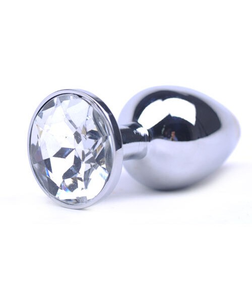 Small Jewel Metal Butt Plug