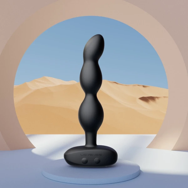 Lovense Ridge Vibrating and Rotating Anal Beads