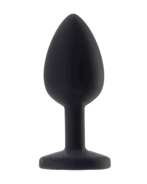 Kink Range Silicone Gemmed Butt Plug - 2.8 Inch - Small