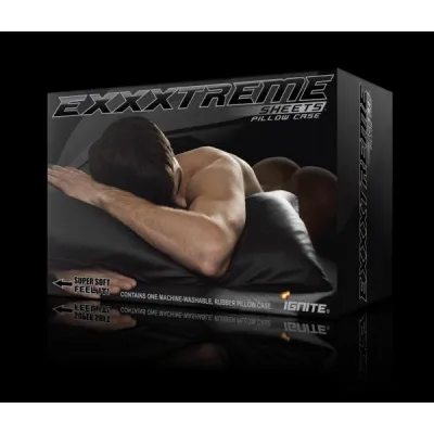 Exxxtreme Sheets Pillow Case King Black