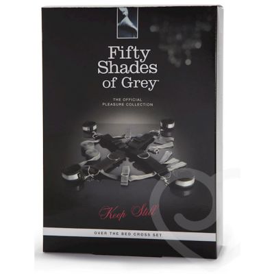 Fifty Shades Of Grey Keep Still Over The Bed Cross Restraint Silver