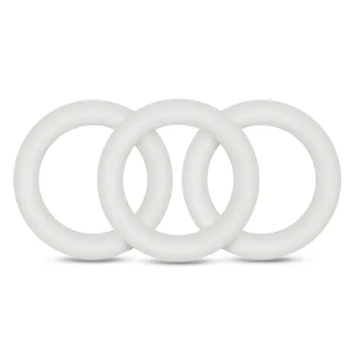 Performance Vs2 Pure Premium Silicone Cockrings Small White