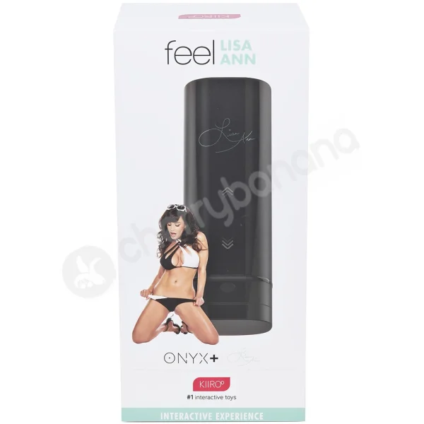 Kiiroo Onyx+ Feel Lisa Ann Pornstar Experience Interactive Masturbator