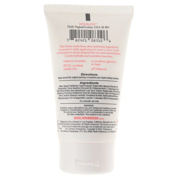Hydrate Daily Vaginal Lotion