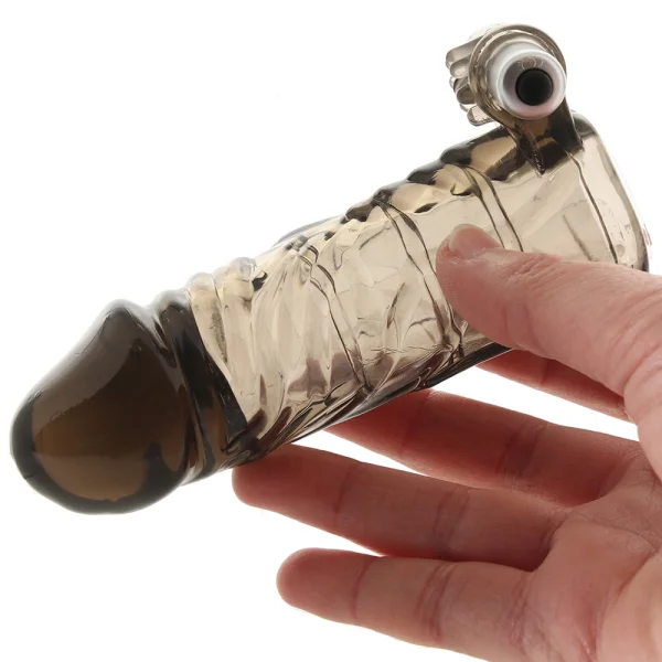 Extend it up! vibrating extension sleeve