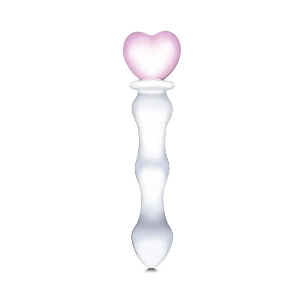 Glas 8" Sweetheart Glass Dildo — image 4 of 8